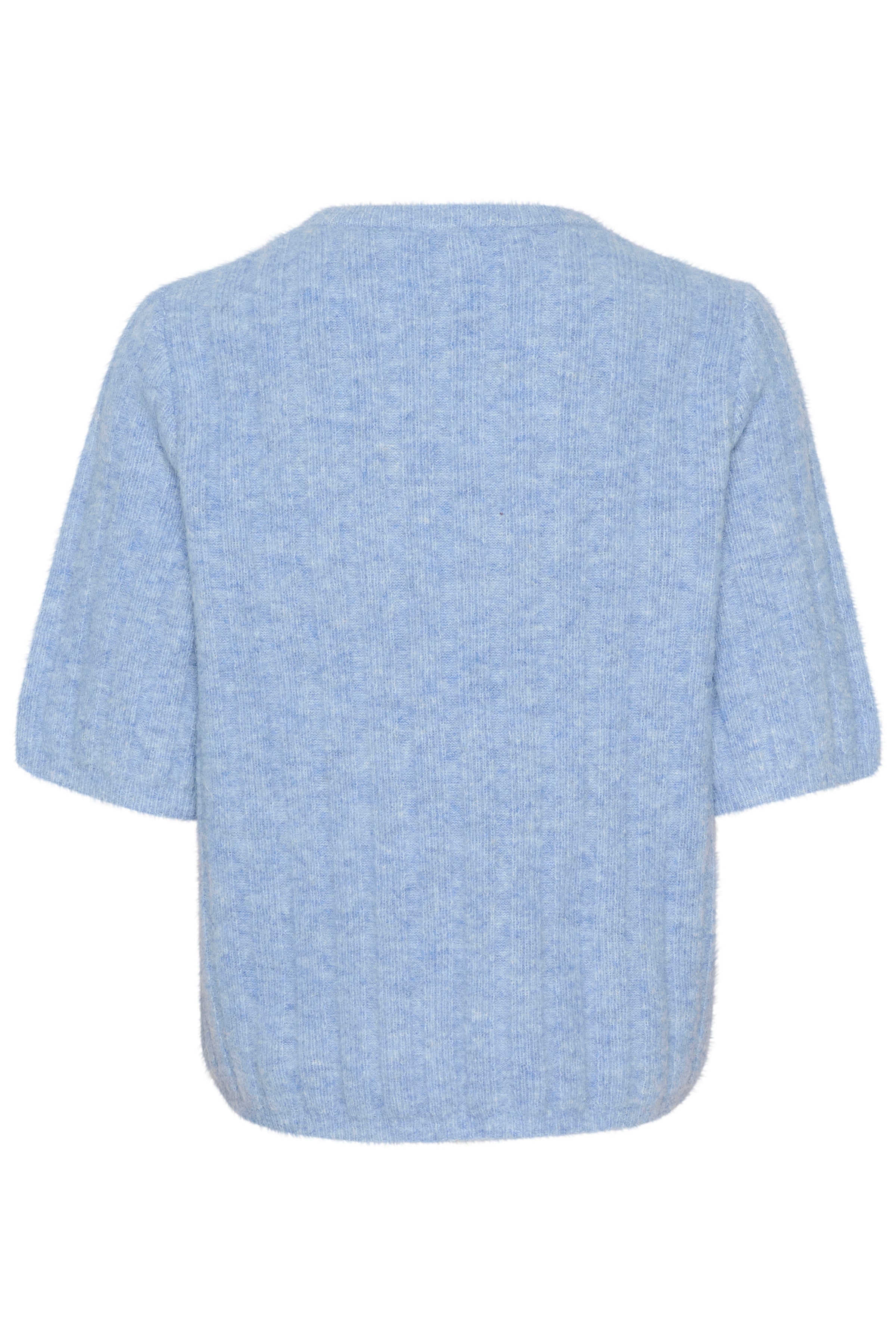 AlphaGZ kortærmet striktrøje - Illution Blue Melange